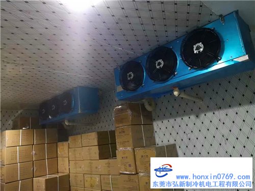 深圳拆裝冷庫(kù)完工交付，邊試機(jī)邊進(jìn)貨